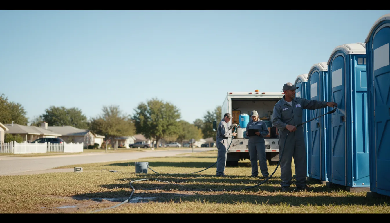 Long-Term Portable Toilet Rental in Harrisburg, IL near me